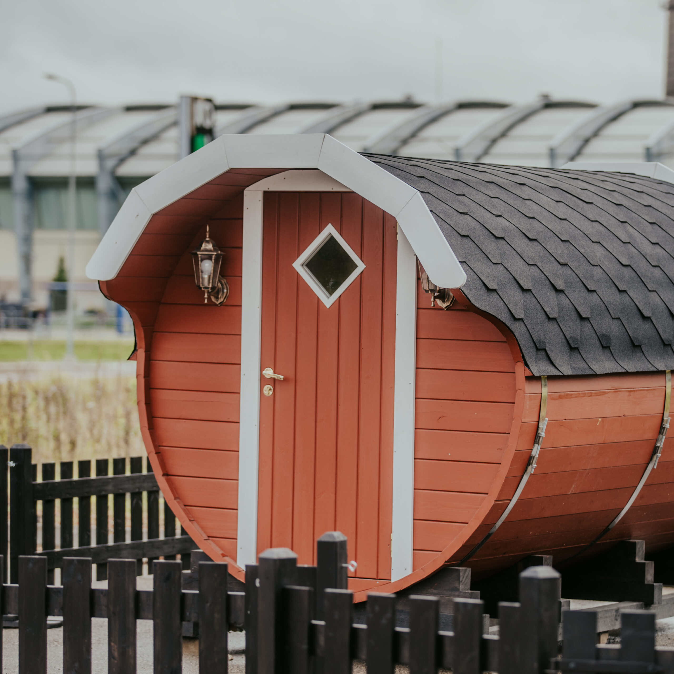 Barrel saunas