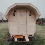 Quadratische Saunas